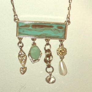 Pretty Turquoise Color Necklace